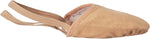 Bloch canvas dance footwear upper material close up