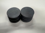 AZ Industries extra strong ceramic hard ferrite disk magnet front view
