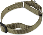 Buckle free limited slip martingale collar for large breed dogs