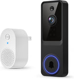 ByteBlaz 1080p wireless video doorbell camera front view for home security