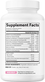 Micro Ingredients imported USA dietary supplement bottle packaging