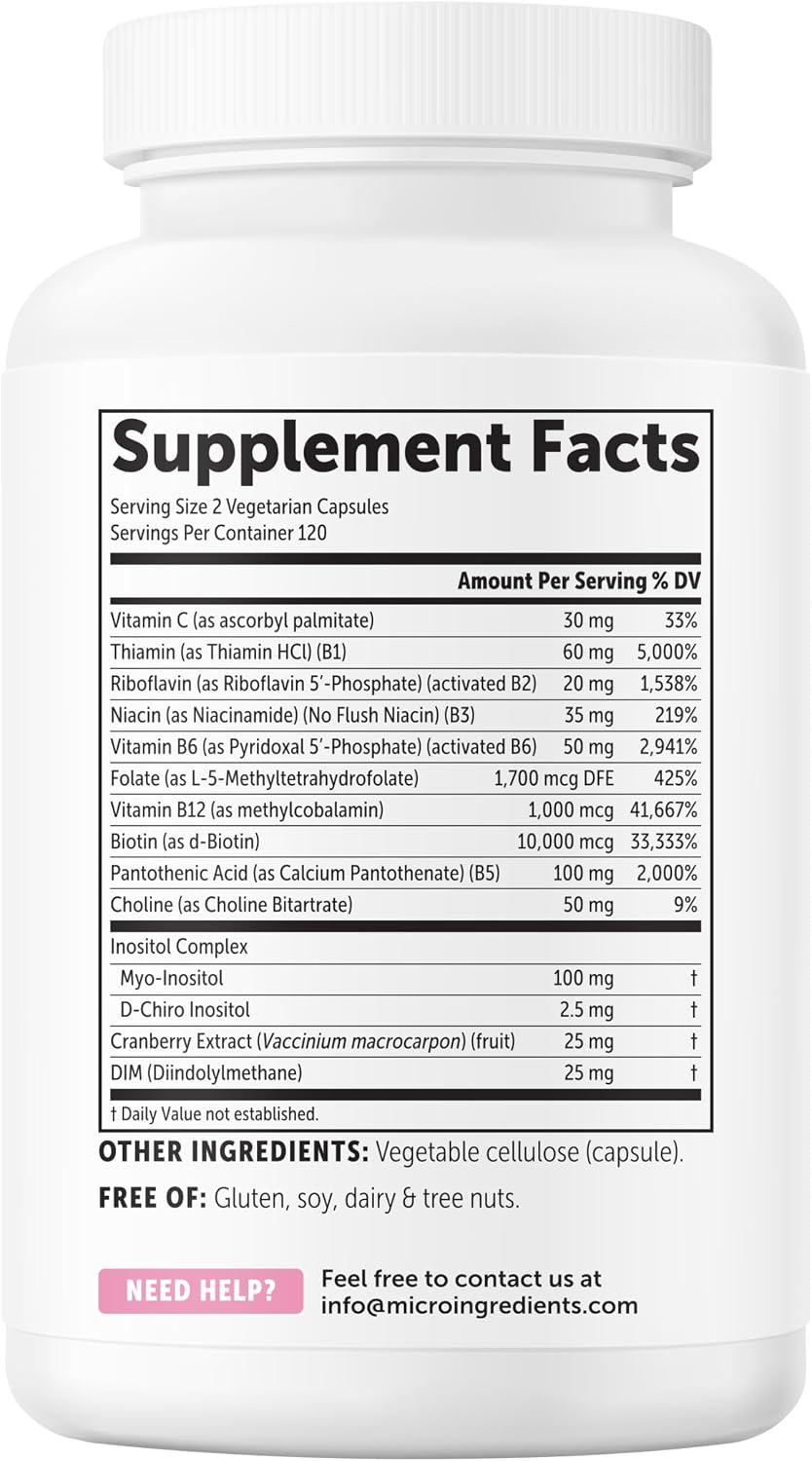 Micro Ingredients imported USA dietary supplement bottle packaging