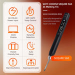 Sequre S60 electric solder iron kit with all included accessories.