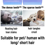 Full 6-piece pet grooming kit for cats and dogs