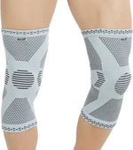 NeoTech Care Knee Support Brace - Breathable - Men, Women, Right or Left (Gray, Size M, 1 Unit) - Image 12