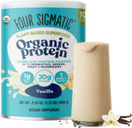 Four Sigmatic Organic Vegan Protein Powder Vanilla 15 Servings 21 oz Tub