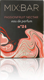 MIX:BAR Passionfruit Nectar 1.7 fluid ounce bottle side angle