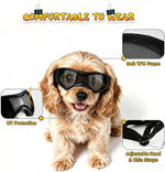 Black dog eyewear showing ventilation vents on the soft rubber frame