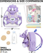 Naturally KIDS toddler backpack interior storage compartment