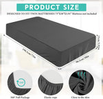 Breling folding mattress fitted sheet folded packaging and material close up