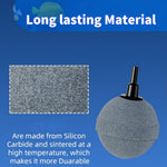 Aquaneat sintered mineral oxygen diffuser stones for hydroponics and fish tanks