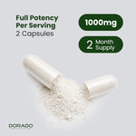 Two month supply of Dorado Nutrition bovine colostrum