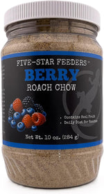 USA-imported Five-Star Feeders gutload formula jar for healthy feeder roach growth