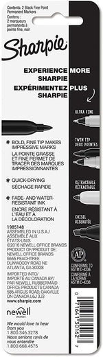 Sharpie fine point marker tip close up detail