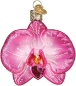 Old World Christmas Garlic Ornament side profile showing glass mold