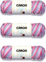 Caron Simply Soft Times Square Stripes Yarn front view