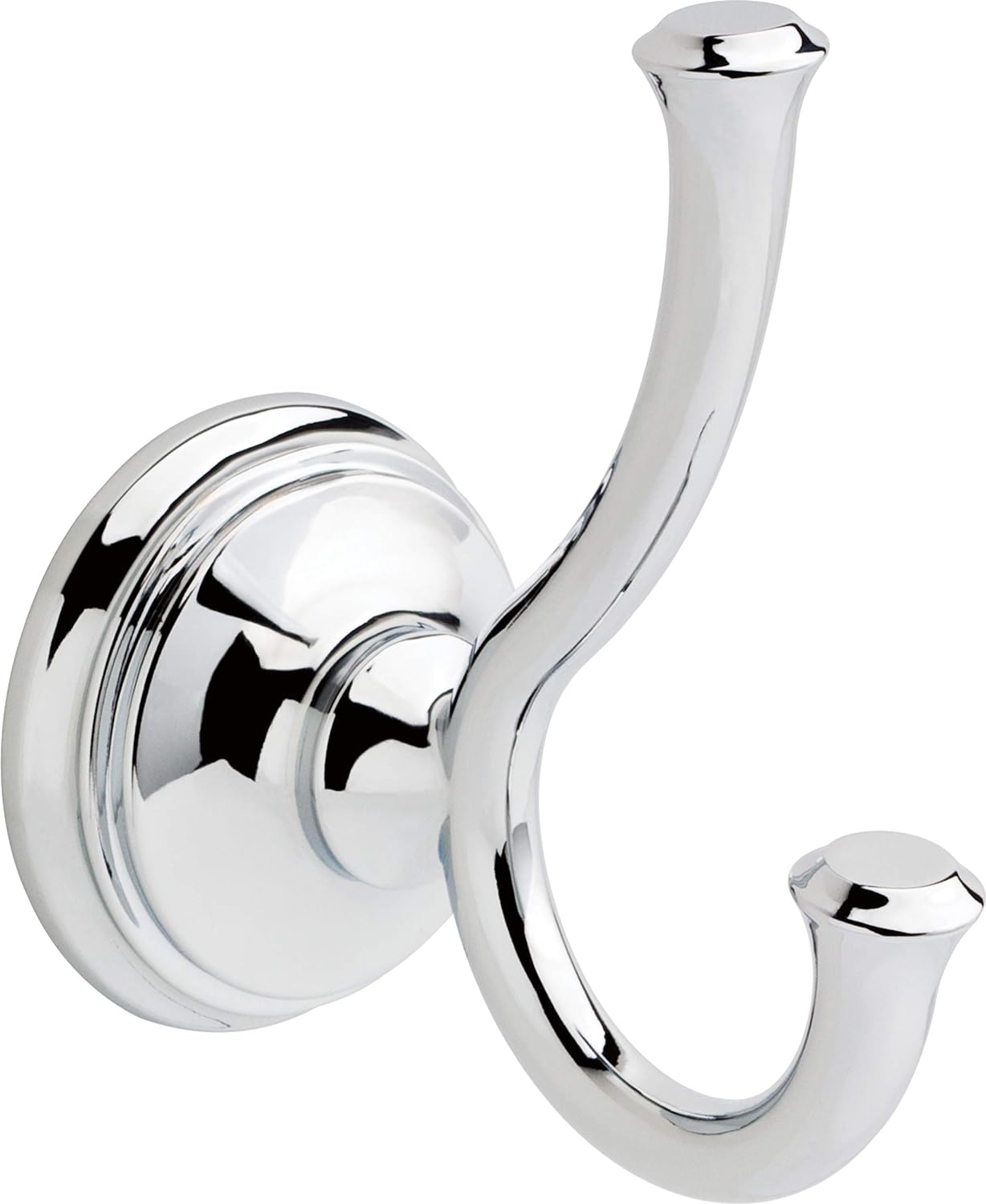 Delta Cassidy double towel hook front view