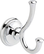 Delta Cassidy double towel hook front view