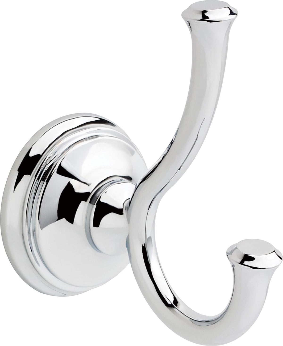 Delta Cassidy double towel hook front view