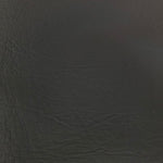SARANDAVE faux leather fabric front view. Charcoal grey material.