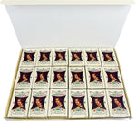 Gourmet imported Italian honey nougat showing ingredients and texture