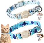 ARING PET 2 Pack Cat Collars-Cute Breakaway Cat Collar with Bell & Pendant, Adjustable Christmas Kitten Collars with Safety Buckle for Girl and Boy Cats - Image 13