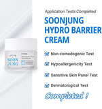 Panthenol and madecassoside soothing skin barrier moisturizer formula