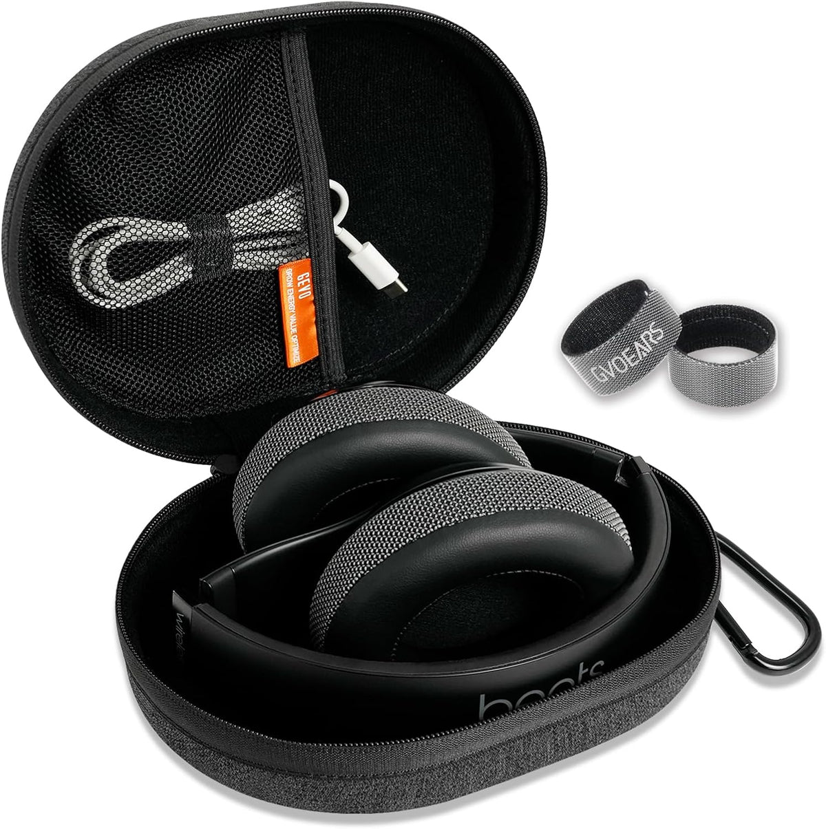 GEVO travel case for Beats Studio headphones front view