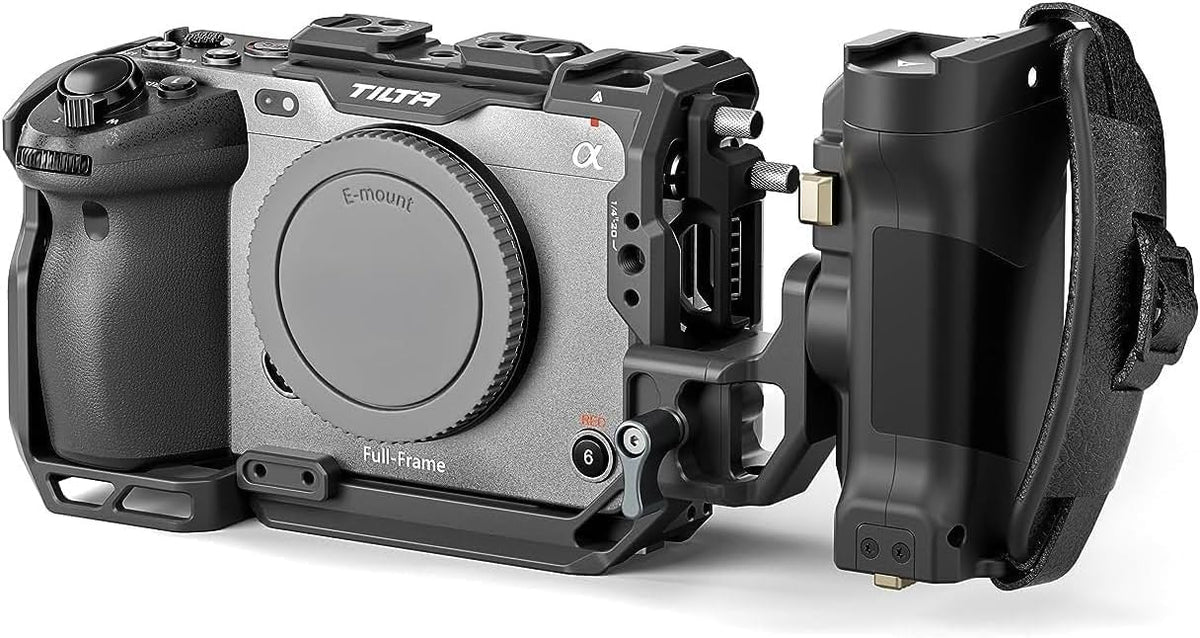 Tilta camera cage front view for Sony FX3 cinema rig