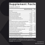 Sports Research clean electrolyte mixing powder packets for rapid intra workout recovery.