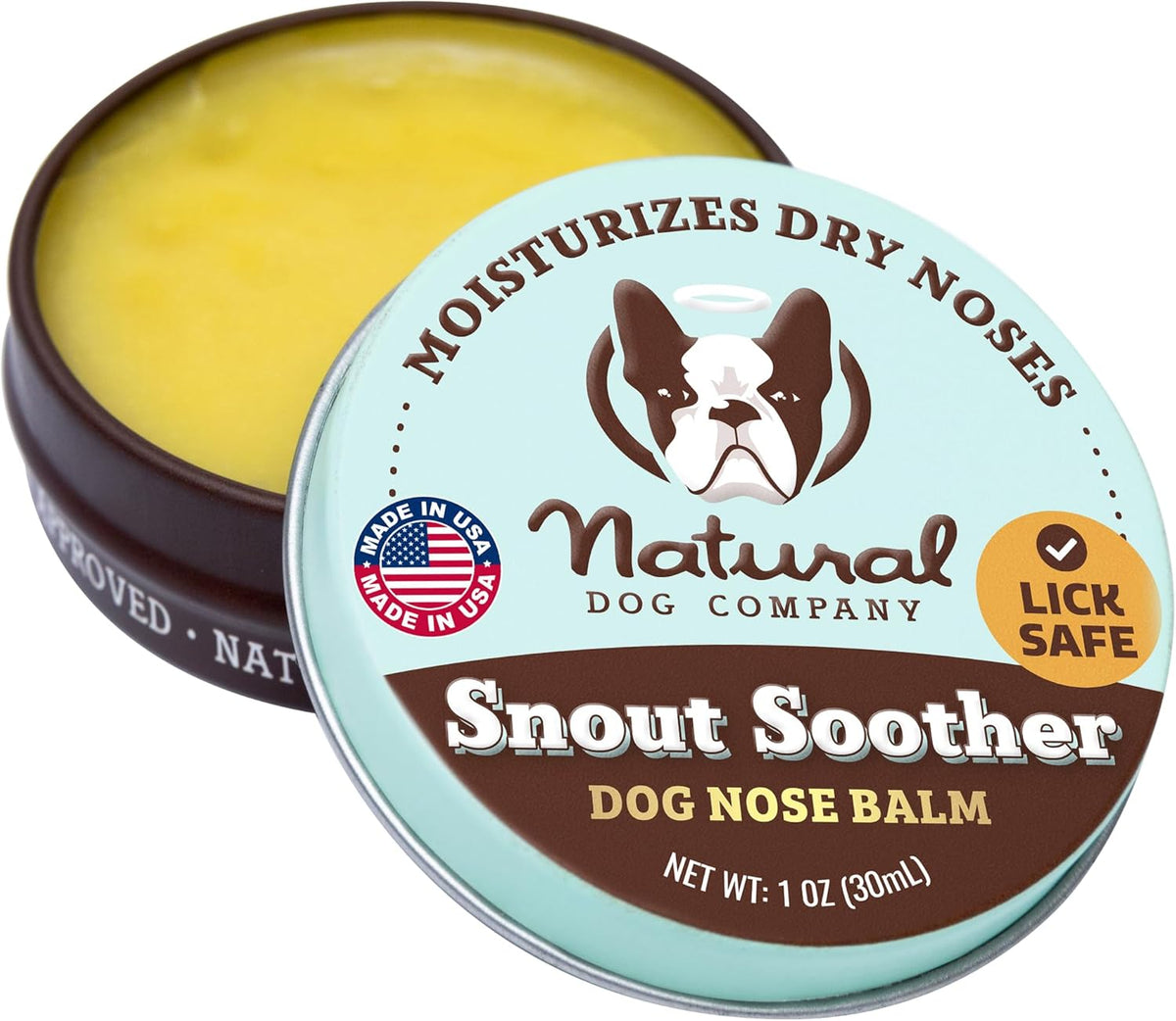 Natural Dog Company Snout Soother Dog Nose Balm, 0.15 oz Travel Stick | Moisturizer for Dry Crusty Noses, Coconut Oil & Shea Butter, Summer Care for Outdoor Dogs, Hot Weather & Beach Days - Image 13