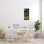 Stupell Industries NASA space art print showing black frame detail