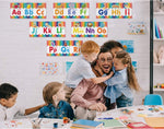 Outus 12 piece preschool educational poster set package contents
