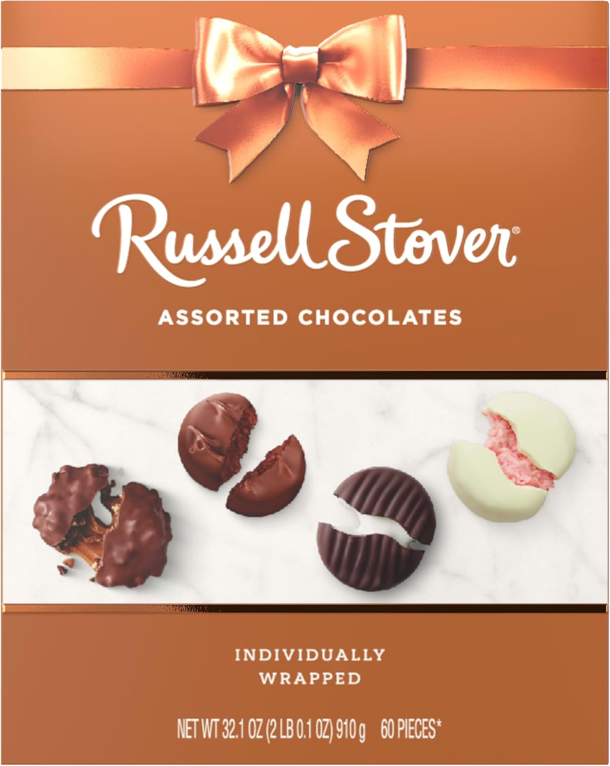 Russell Stover luxury copper variety pack for festive gifting celebrations