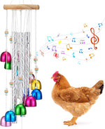 Multicolor bird activity toy for outdoor aviary