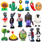 JHESAO 17PCS Plants PVZ Toys Set Figurines Zombies Cupcake Series PVZ Plush PVC Toys New, Great Gifts for Kids and Fans, Birthday and Party - Image 8