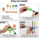 Premium bird stand playground accessory with interactive components for cage entertainment.