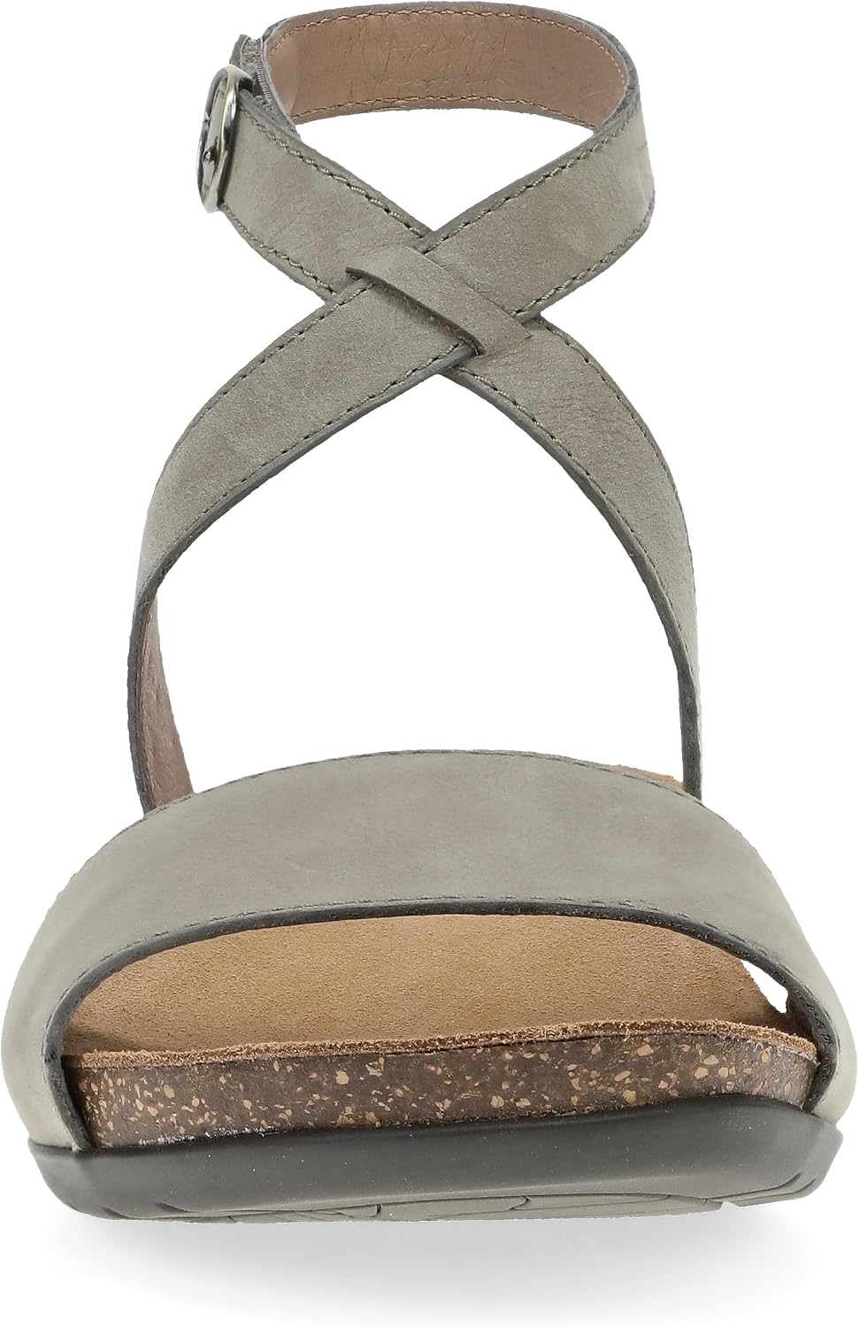 Dansko Rafferty footwear overhead angle displaying toe shape