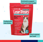 Resealable zipper pouch of Covetrus pet snacks for cats