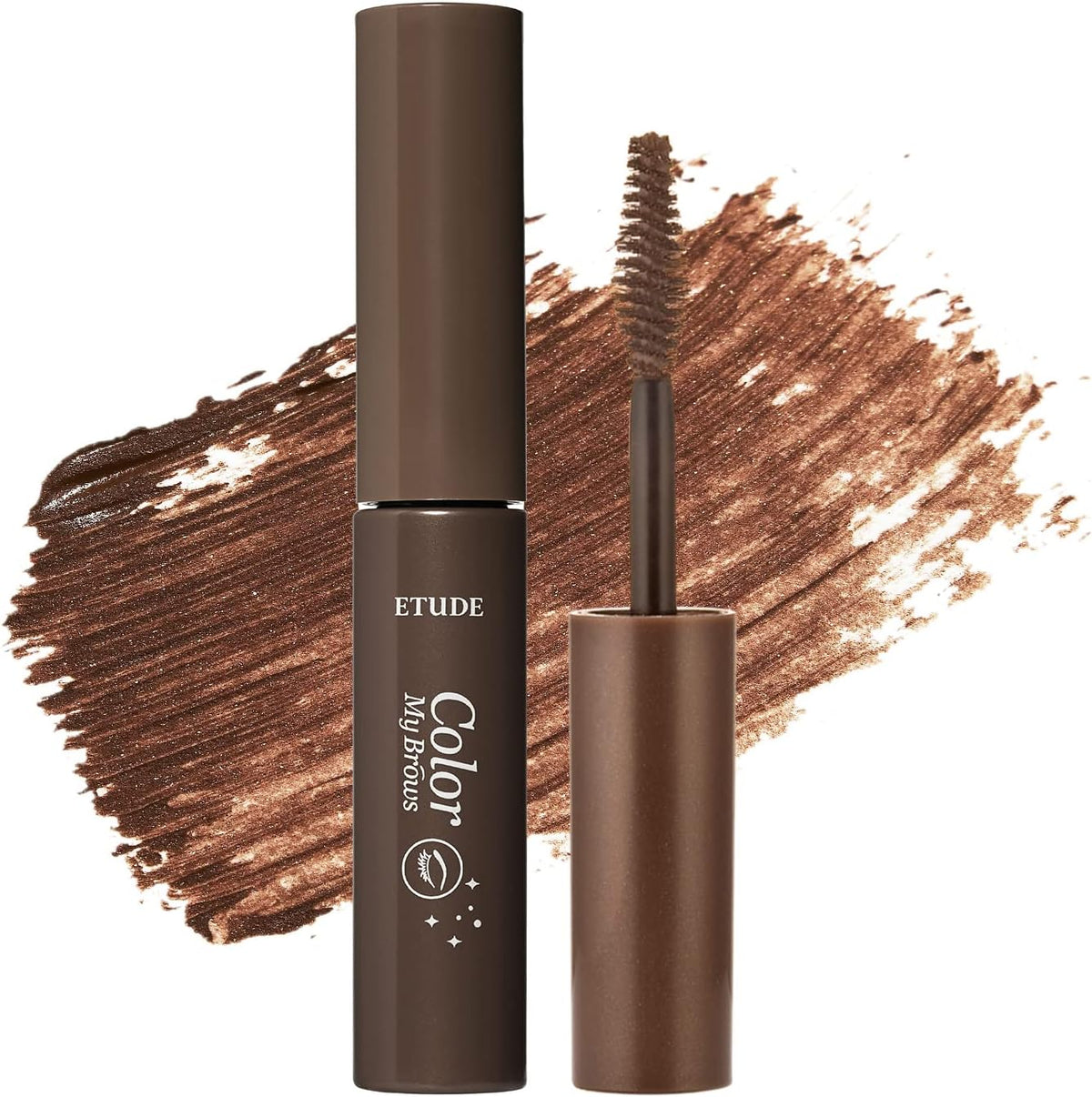 ETUDE Color My Brows Big Size, Brow Mascara, 3D Natural Coloring, Beeswax & Carnauba Wax, Moisturizing Brow Care, Eyebrow tint, Soft Gel Texture, Korean Makeup, Beauty, Rich Brown (0.304 Fl Oz) - Image 14
