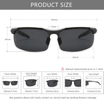 SUNGAIT UV400 sunglasses nose pad close-up