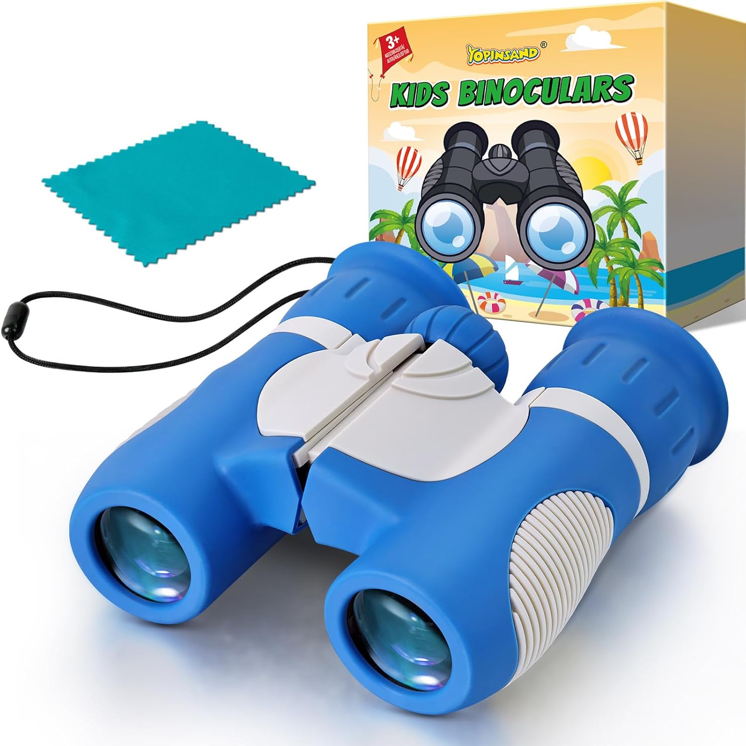 Yopinsand kids binoculars front view for outdoor bird watching