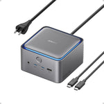 Anker Prime TB5 Docking Station front view showing high speed ports