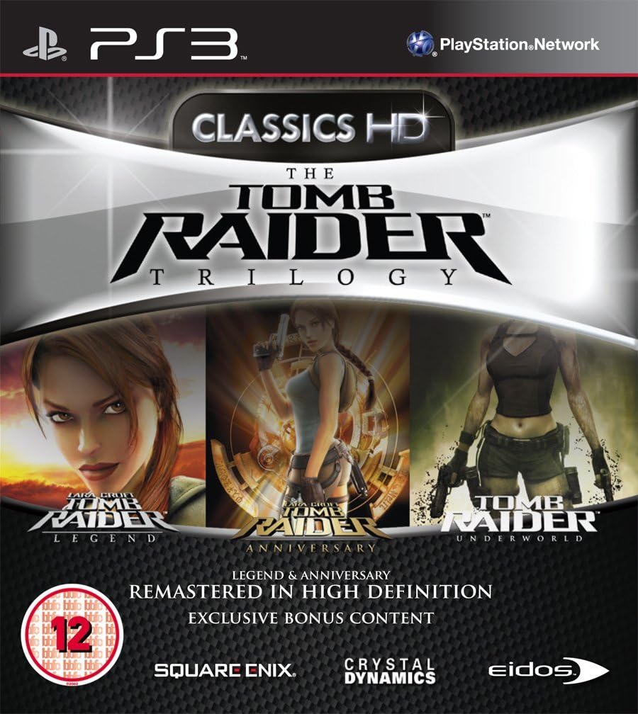 Salman Tomb Raider Trilogy Playstation 3 Game front view
