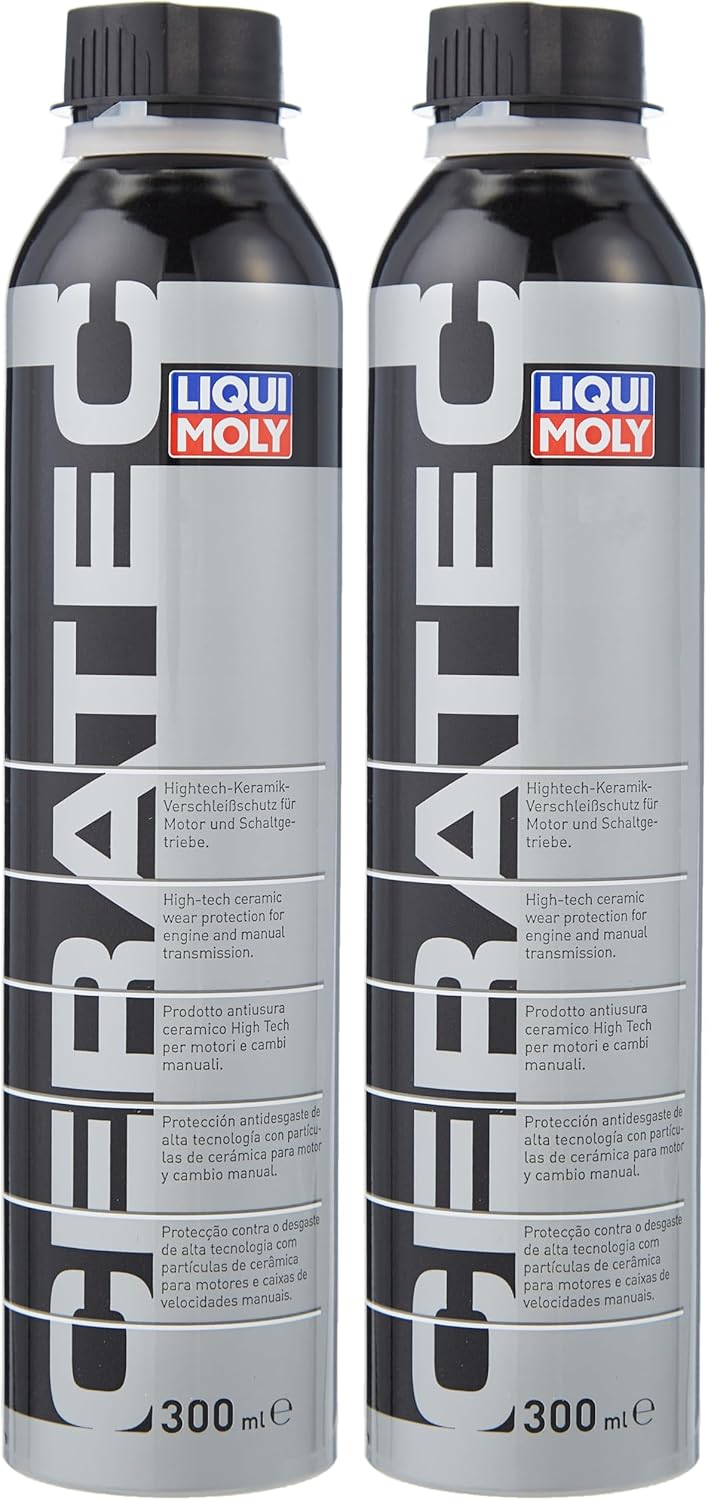 Liqui Moly 3721 Cera Tec engine oil additive bottle front view