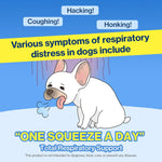Doctor By Breath Care chicken flavored lickable gel tubes for pet respiratory health
