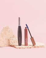 Chella heated eyelash curler lifestyle shot on vanity