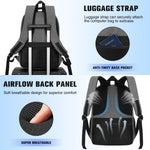 Kadilong bookbag close-up of USB charging port