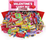 Various candy flavors included in the 4 pound bulk assortment