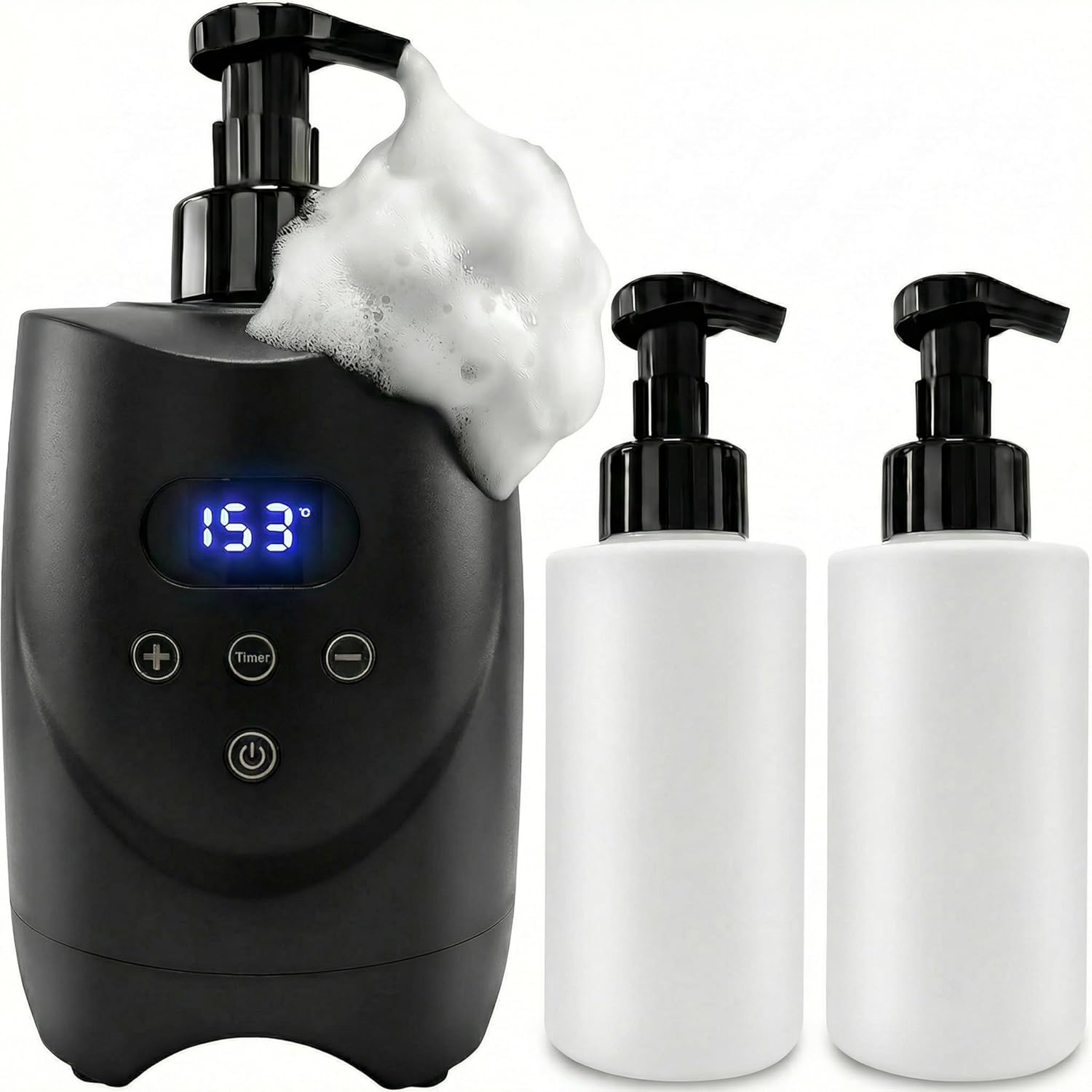 Scalpmaster Professional Hot Lather Machine front view with digital display